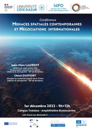 Affiche Menaces spatiales 1er déc ok