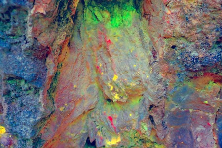 7 - Peintures rupestres de la grotte Bianchi à la Colle sur Loup (06)
