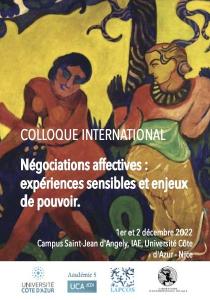 Négociations affectives expériences sensibles et enjeux de pouvoir.