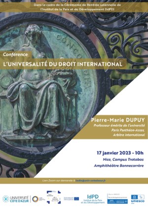 Affiche PMDUPUY rentrée solennelle 2023