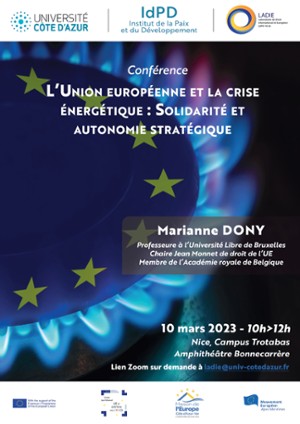 affiche crise énergétique M DONY