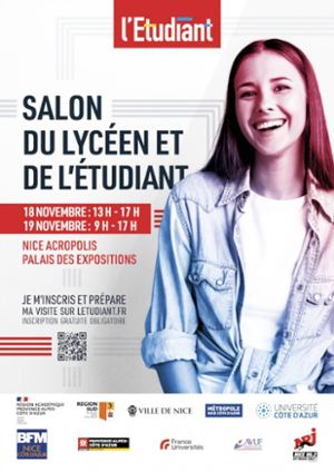 Affiche salon de l'étudiant