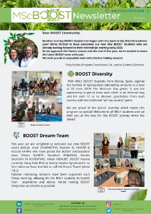 Latest BOOST newsletter