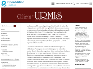 Image Cahiers Urmis