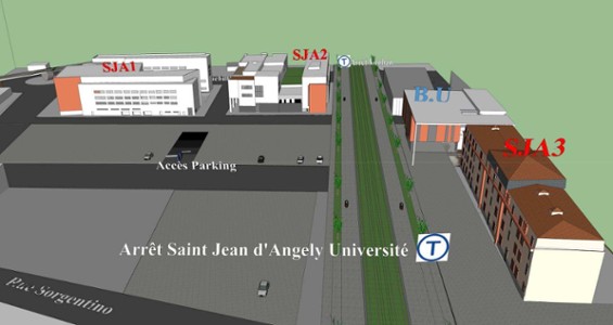 Le Laboratoire se trouve dans le bâtiment SJA3.