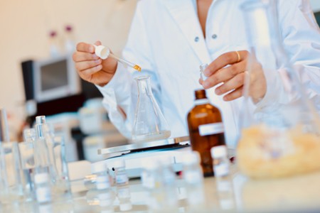 Laboratoire - eprouvettes