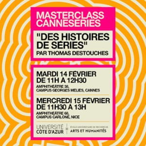 Visuel masterclass canneséries