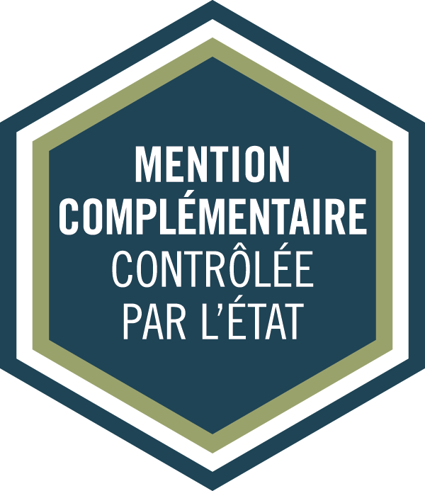 Mention complémentaire contrôlée par l'État
