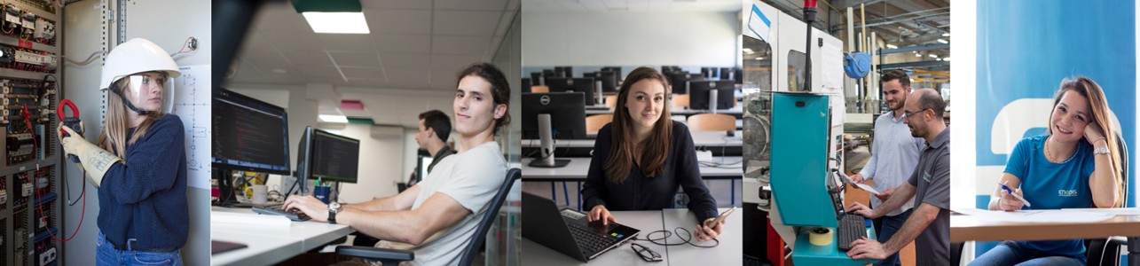IUT - Bandeau "Etudiant à l'IUT"