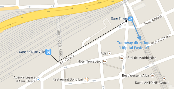 Plan tramway